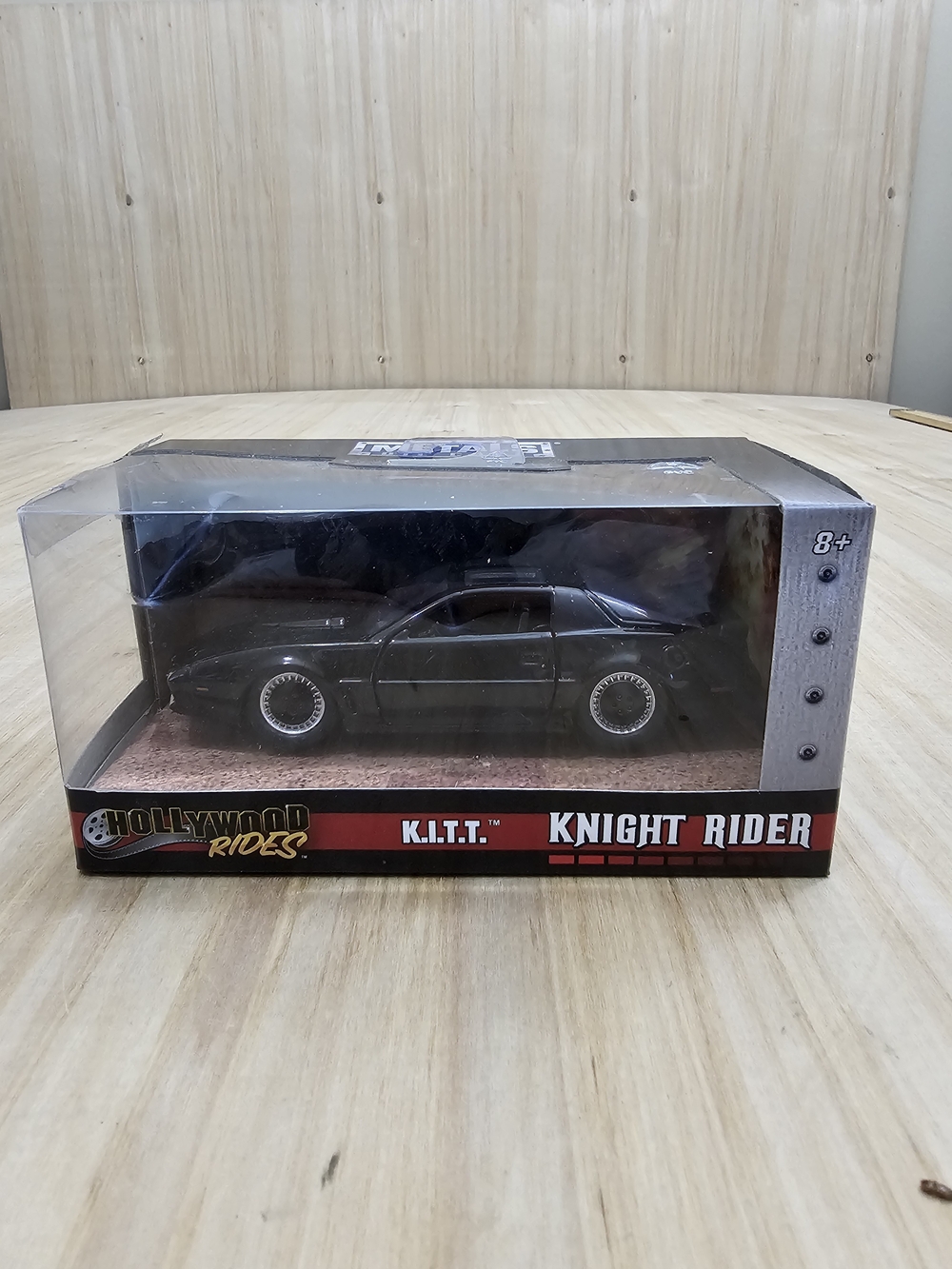 Hollywood Rides K.I.T.T. Knight Rider Black Die-Cast Car Toy